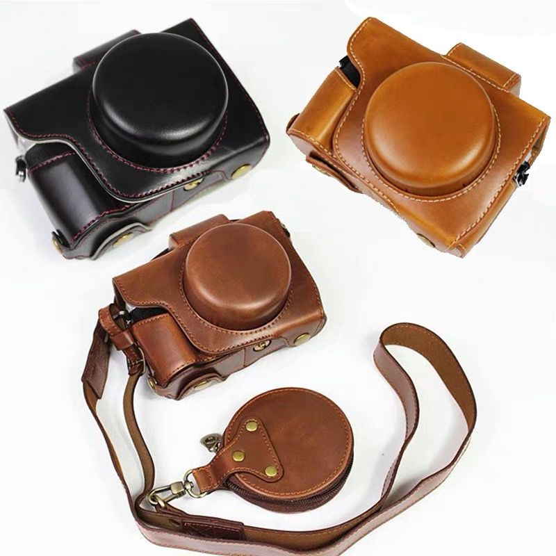 Luxury Bags Video - Lüks PU deri kılıf kamera Video