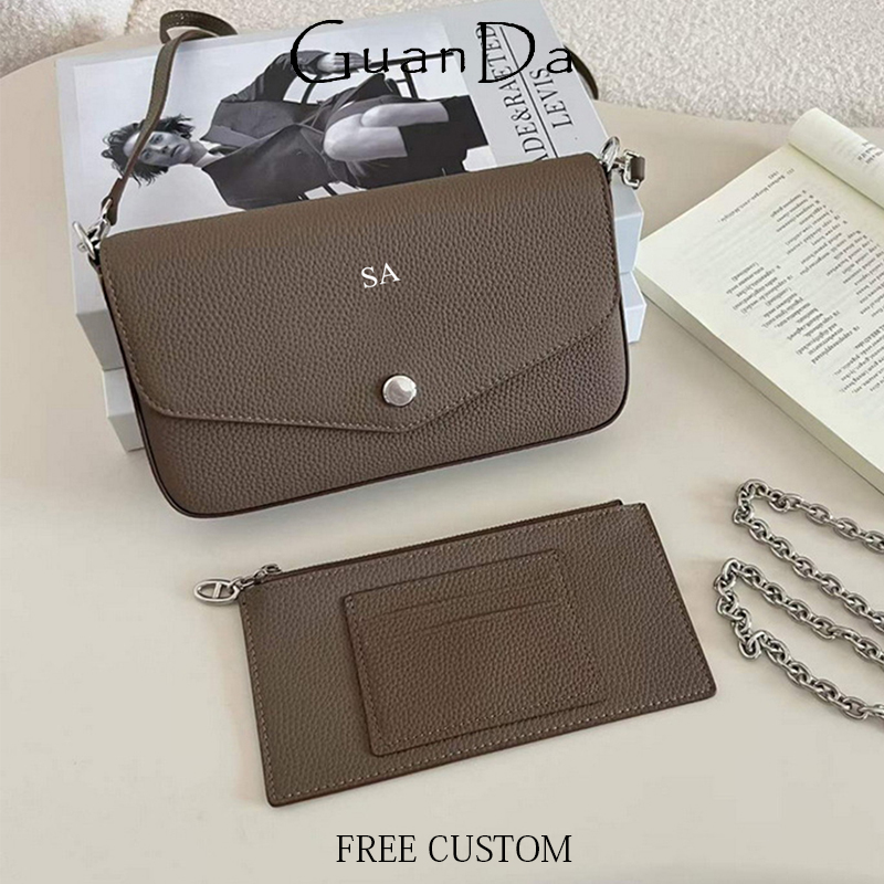 Luxury Bags Names - Lüks Kadın Gerçek Deri Omuz Çantası