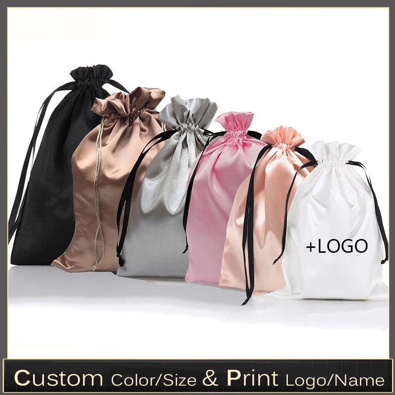 Luxury Bags For School - 10 adet özel saten uzatma saç