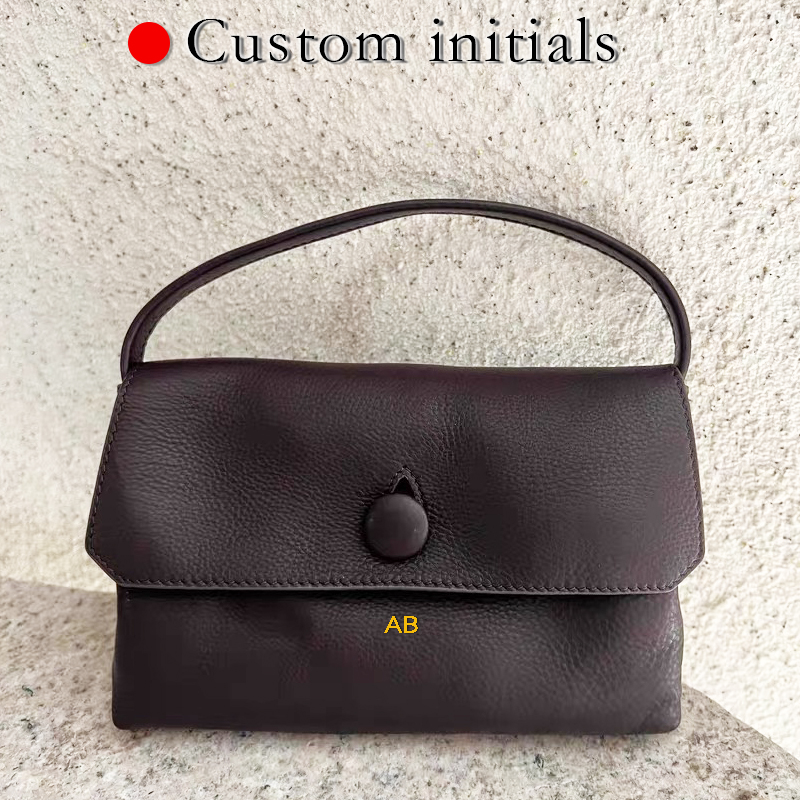 Luxury Bags Casual - Özel Baş Harfli Hakiki Deri Mini