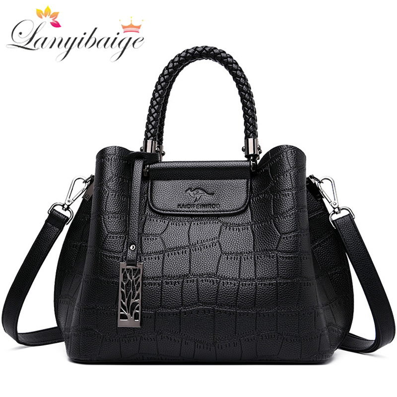 Luxury Bags Without Logo - Kadınlar için hakiki deri çantalar El