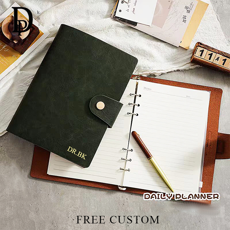 Luxury Bags Names - Vintage Sığır Derisi A5 Defter Özel