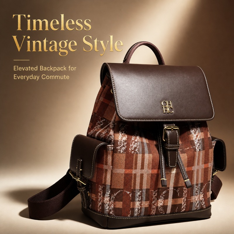 Luxury Bags & Leather Repair Of Atlanta Photos - CHHC Moda Renk Bloklu Sırt Çantası