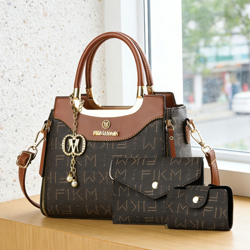3 parçalı hafif lüks baskılı h - Luxury Bags & Leather Repair Of Atlanta Photos incelemesi ve fiyatı