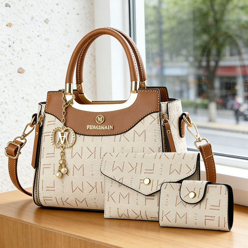 3 parçalı hafif lüks baskılı h - Luxury Bags & Leather Repair Of Atlanta Photos incelemesi ve fiyatı