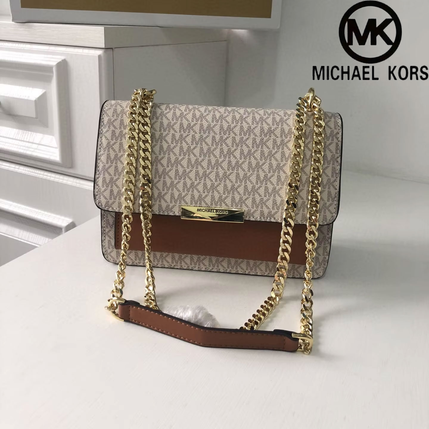 Yepyeni, yüksek kaliteli Micha - Luxury Bags Michael Kors incelemesi ve fiyatı