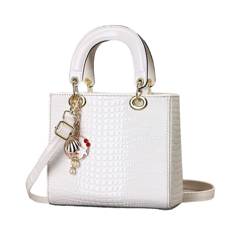 Timsah Desen Doku Küçük Kare Ç - Luxury Bags Classy incelemesi ve fiyatı