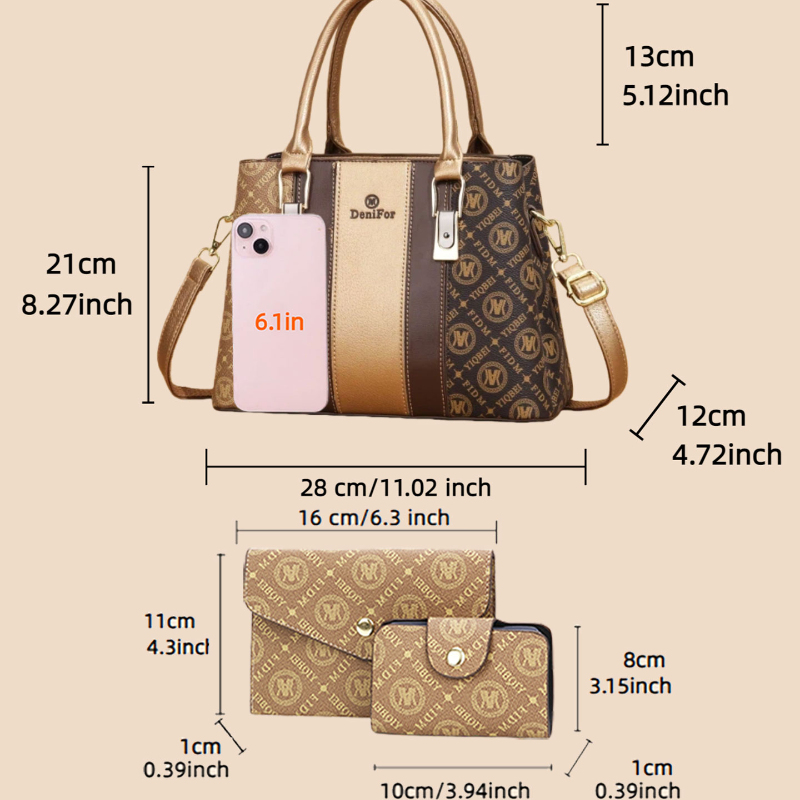 3 parçalı, eklemeli tasarımlı  - Luxury Bags & Leather Repair Of Atlanta Photos incelemesi ve fiyatı