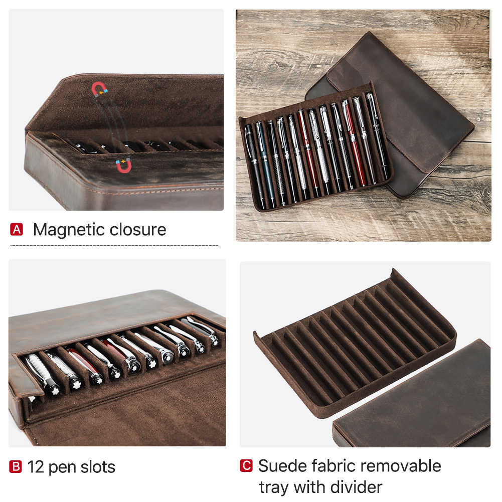 Lüks Hakiki Deri 12 Yuvaları d - Luxury Bags For School incelemesi ve fiyatı